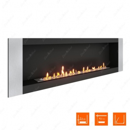 Биокамин SteelHeat LONG-V 1800 по цене 57 300 руб.