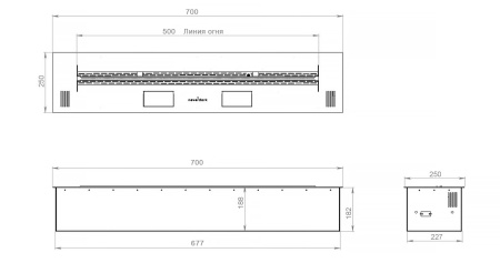Автоматический биокамин 700 Premium по цене 318 060 руб.